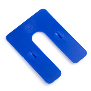 Glazelock Interlocking Blue Plastic Shims 3