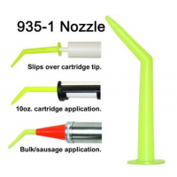 Albion Angle Shot Green Plastic Nozzle for 1/10 Gallon Cartridges 935-1