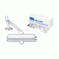 CRL DC54 Aluminum Grade 1 Size 4 Surface Mounted Standard Duty Commercial and Residential Door Closer DC54A